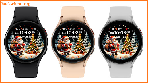 AZ280 Santa Claus Watch Face screenshot