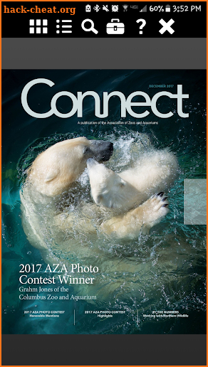 AZA Connect Magazine screenshot