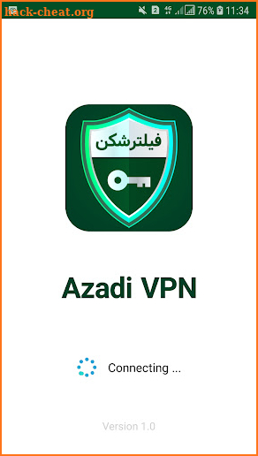 فیلترشکن پرسرعت وقوی Azadi VPN screenshot