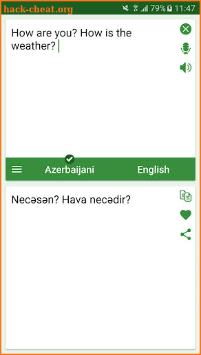 Azerbaijani - English Translat screenshot