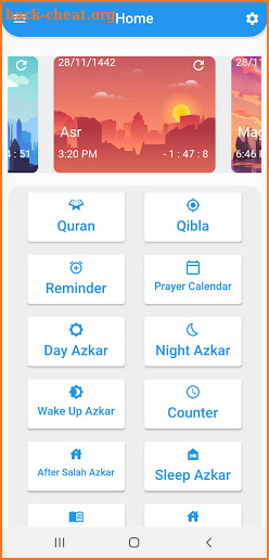 Azkar- Prayer Times, and Quran screenshot