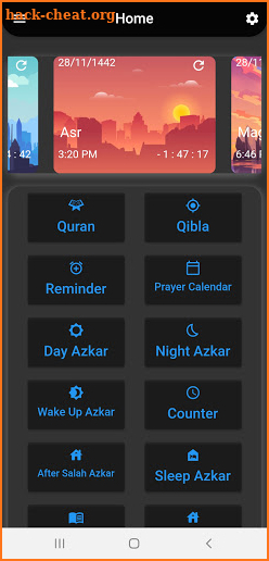 Azkar- Prayer Times, and Quran screenshot