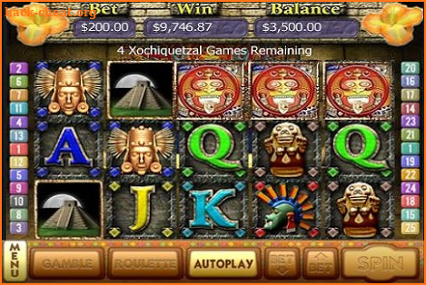 Aztec Invaders Slots screenshot