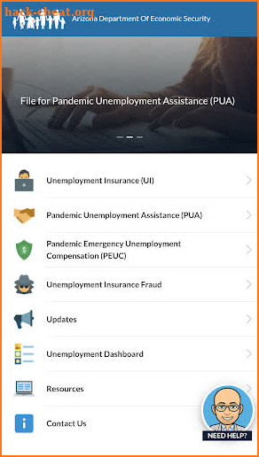 AZUI - Arizona Unemployment Benefits screenshot