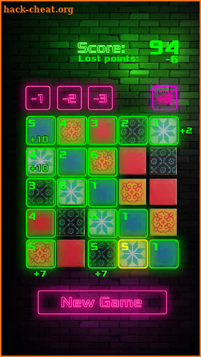 Azul board game score manager screenshot