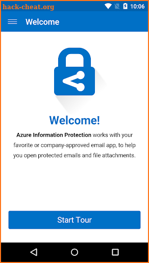 Azure Information Protection screenshot