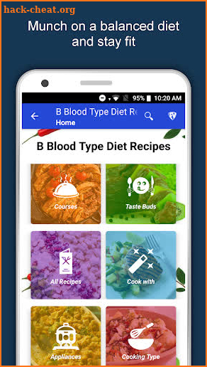 B Blood Type Recipes - Food Diet Plan, Health Tips screenshot