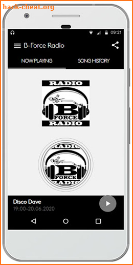 B-ForceRadio.com screenshot