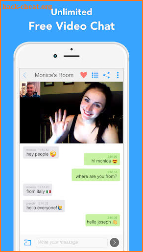 B-Messenger Video Chat screenshot