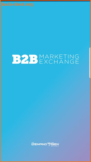 B2B Marketing Exchange 2019 screenshot