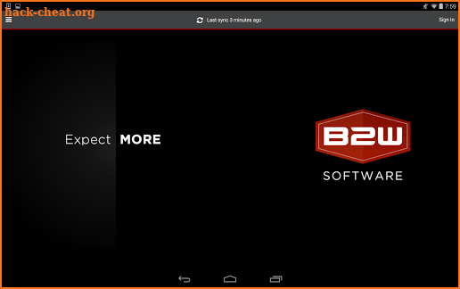 B2W Mobile screenshot