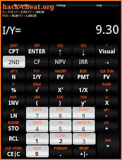 BA Pro Financial Calculator screenshot