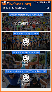 B.A.A. Boston Marathon screenshot