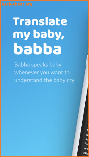 Babba - Cry Translator, Baby Language, Tracker screenshot