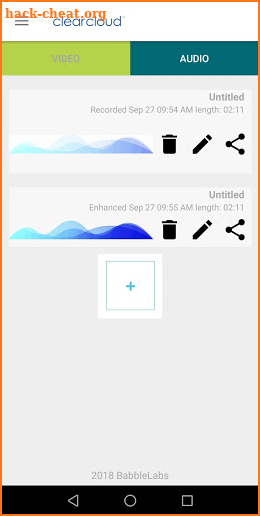 BabbleLabs Clear Cloud Speech Enhancement screenshot