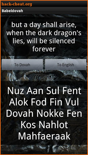 BabelDovah - Skyrim Translator screenshot