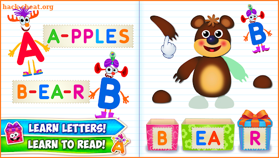 Baby ABC in box! Kids alphabet games for toddlers screenshot