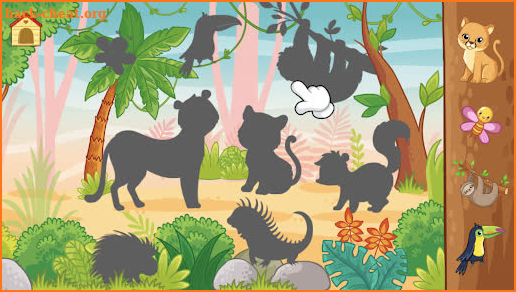 Baby animal games: fun puzzle screenshot