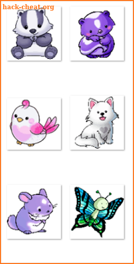 Baby Animal Pixel Art - Coloring by Number screenshot