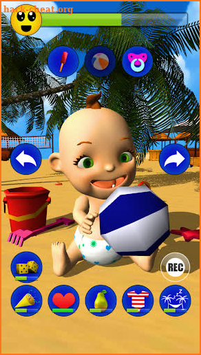 Baby Babsy At The Beach Gold screenshot
