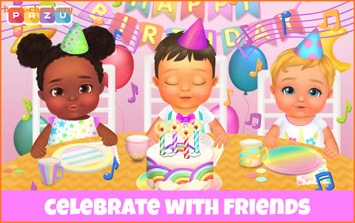Baby Birthday Maker Game screenshot