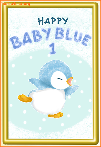 Baby Blue A Penguin Sticker Pack by Pomelo Tree screenshot