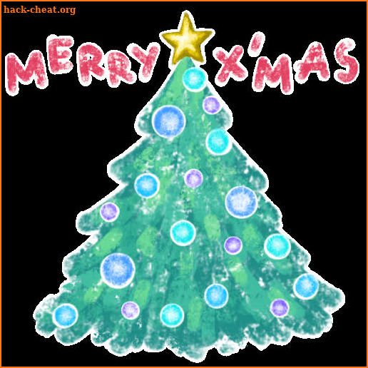 Baby Blue Christmas Sticker Pack by Pomelo Tree screenshot