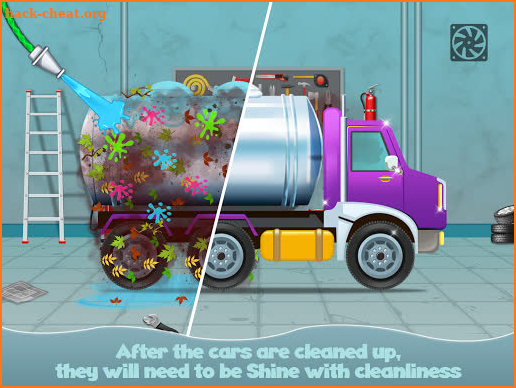 Baby Car Wash Garage Games For Boys screenshot