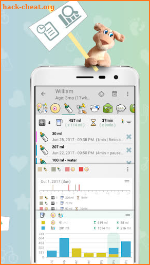 Baby Care Tracker - Breastfeeding screenshot