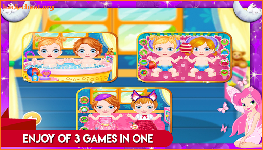 Baby Caring Bath And Dress Up Baby Games screenshot