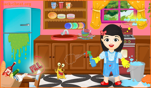 Baby Clean House - Cleaning Game screenshot