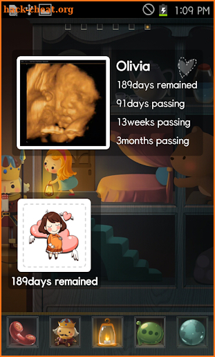 Baby Countdown Widget screenshot