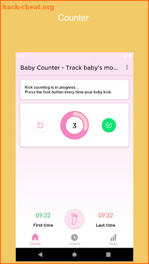 Baby Counter-Baby's movements screenshot