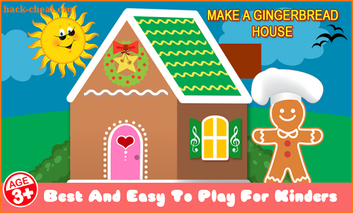Baby Crazy Gingerbread House Maker Game screenshot