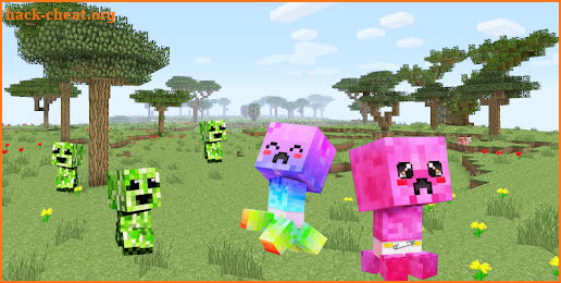 Baby Creeper Mod for Minecraft screenshot