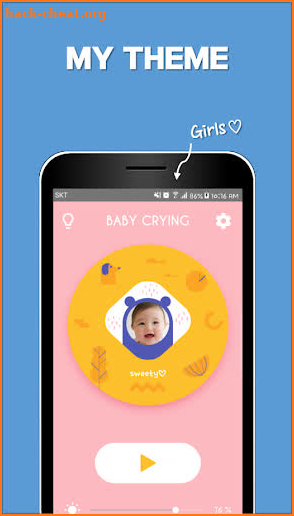 Baby Crying (monitor and alert, lullaby) screenshot