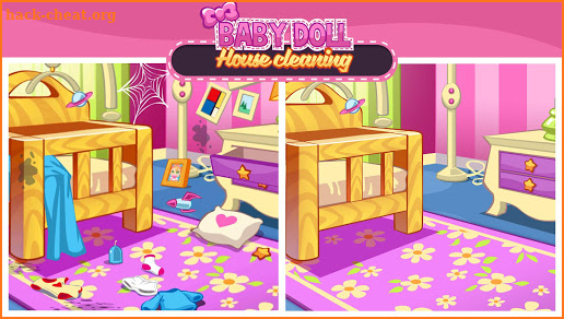 Baby Doll House Cleaning - Home cleanup game screenshot