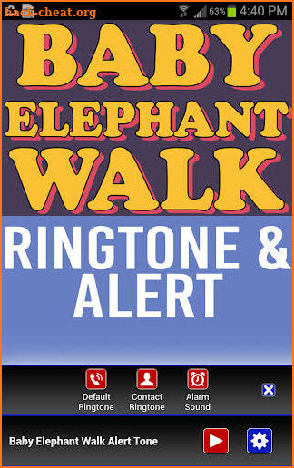 Baby Elephant Walk Ringtone screenshot