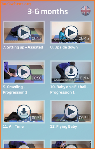 Baby Exercises and Activities - Baby Development screenshot