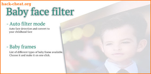 Baby Face Filter screenshot