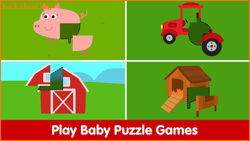 🐓Baby Farm Games - Fun Puzzles for Toddlers🐓 screenshot