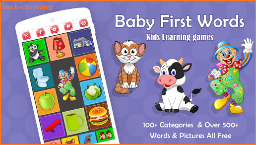 Baby First Words :-Kids Learning Game screenshot
