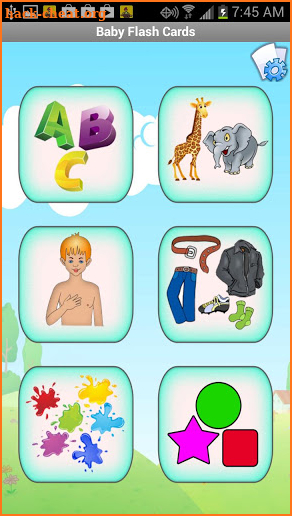 Baby Flash Cards Plus for Kids screenshot