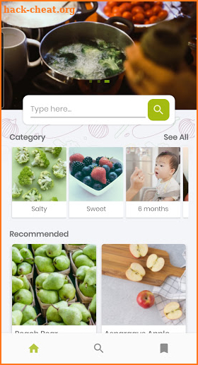 Baby Food: Healthy Recipes screenshot