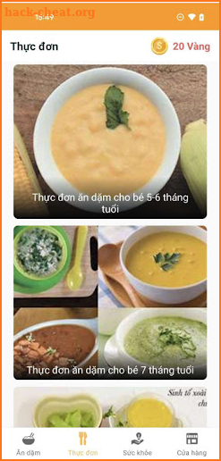 Baby food (Món Ăn Cho Bé) screenshot