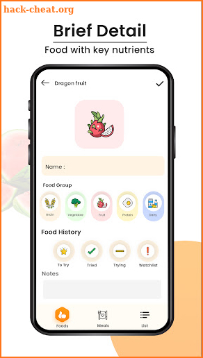 Baby Food Tracker with Guide screenshot