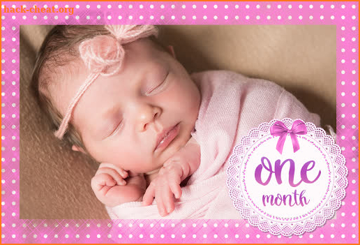 Baby Frames Month By Month screenshot