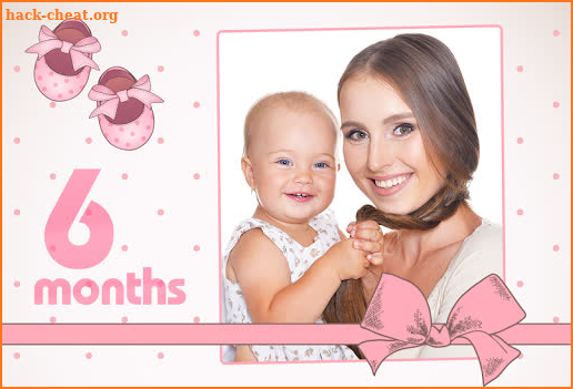 Baby Frames Month By Month screenshot