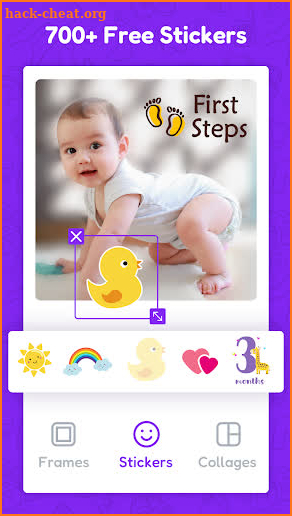 Baby Gallery: Picture Editor screenshot