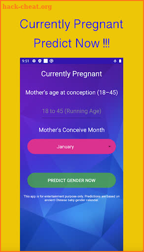 Baby Gender - Predict screenshot